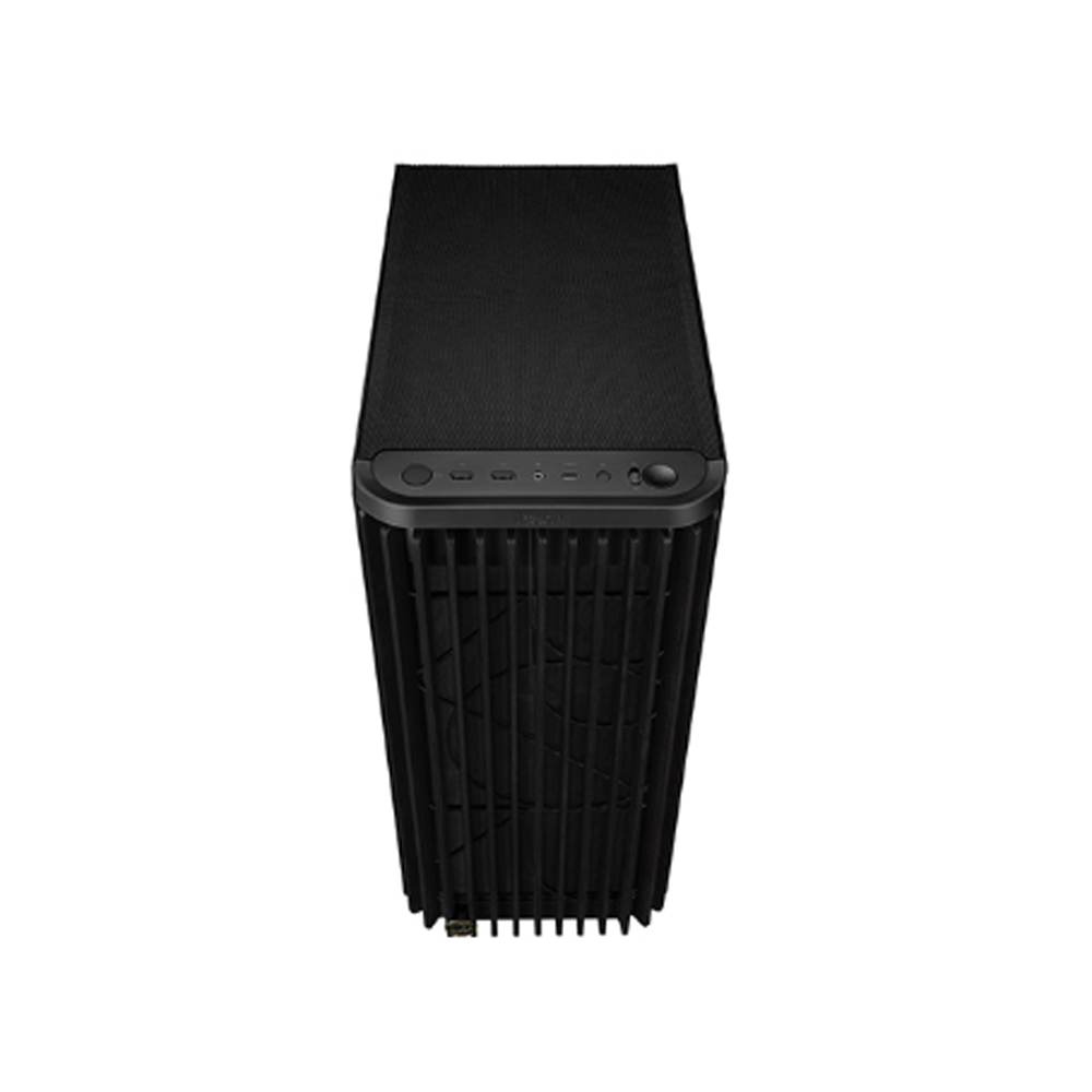 Vỏ máy tính Asus ProArt PA401 Wood Edition - Tempered Glass Panel (Mid Tower/ ATX/ Đen)