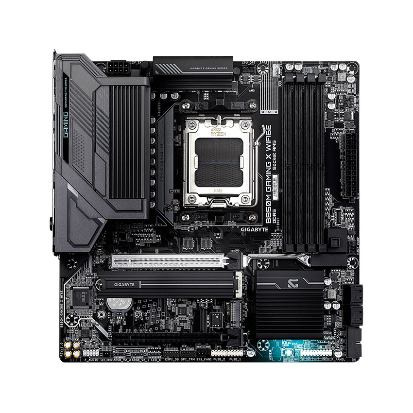 Mainboard Gigabyte B850M GAMING X WIFI6E  DDR5 (AMD B850/ Socket AM5/ M-ATX/ 4 khe ram/ 2.5 Gigabit LAN)