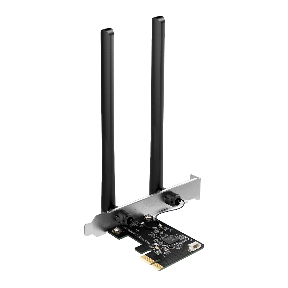 Cạc mạng không dây Mercusys PCI-E MA30E (Chuẩn AC/ AC1200Mbps/ Ăng-ten ngoài/ Bluetooth)