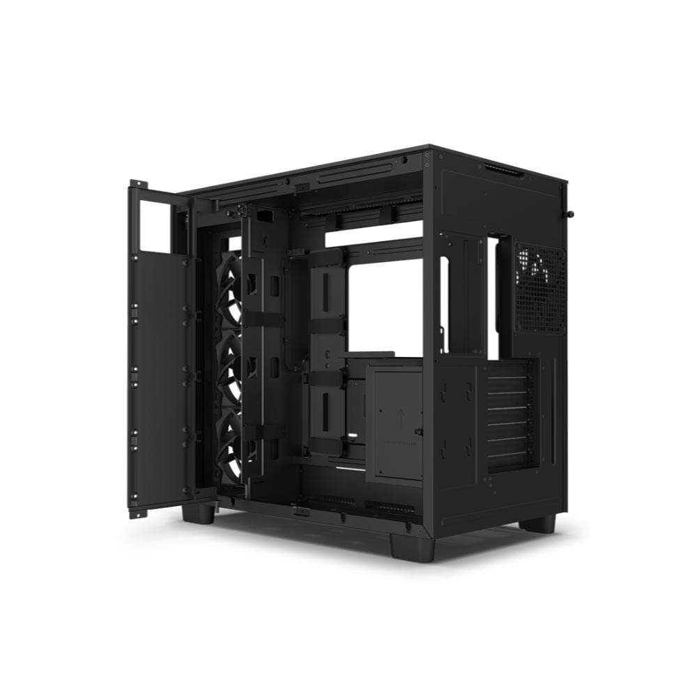 Vỏ máy tính NZXT H9 Flow Black (CM-H91FB-01)