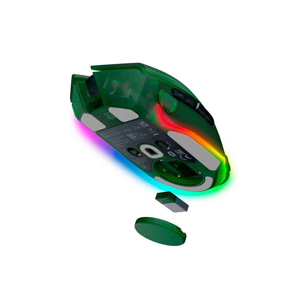 Chuột Gaming không dây Razer Basilisk V3 Pro 35K - Phantom Green