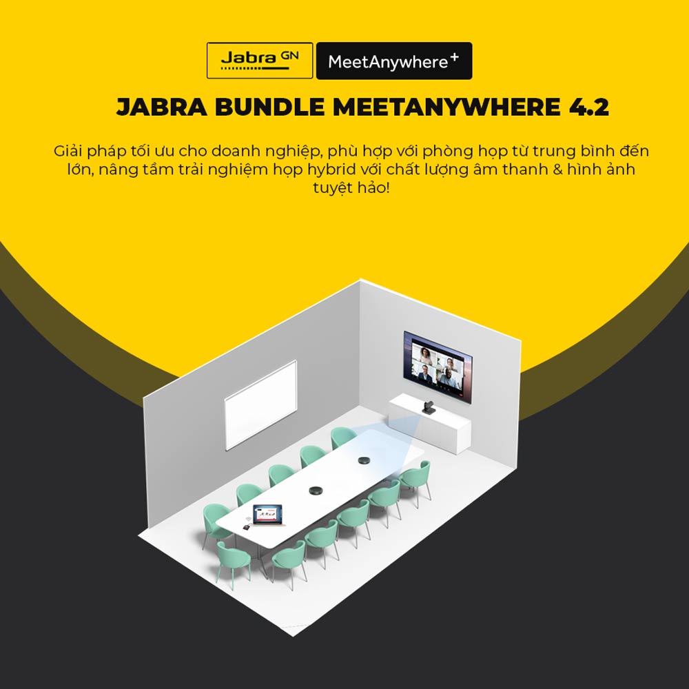 Thiết bị hội nghị truyền hình Jabra Bundle Meet Anywhere 4.2