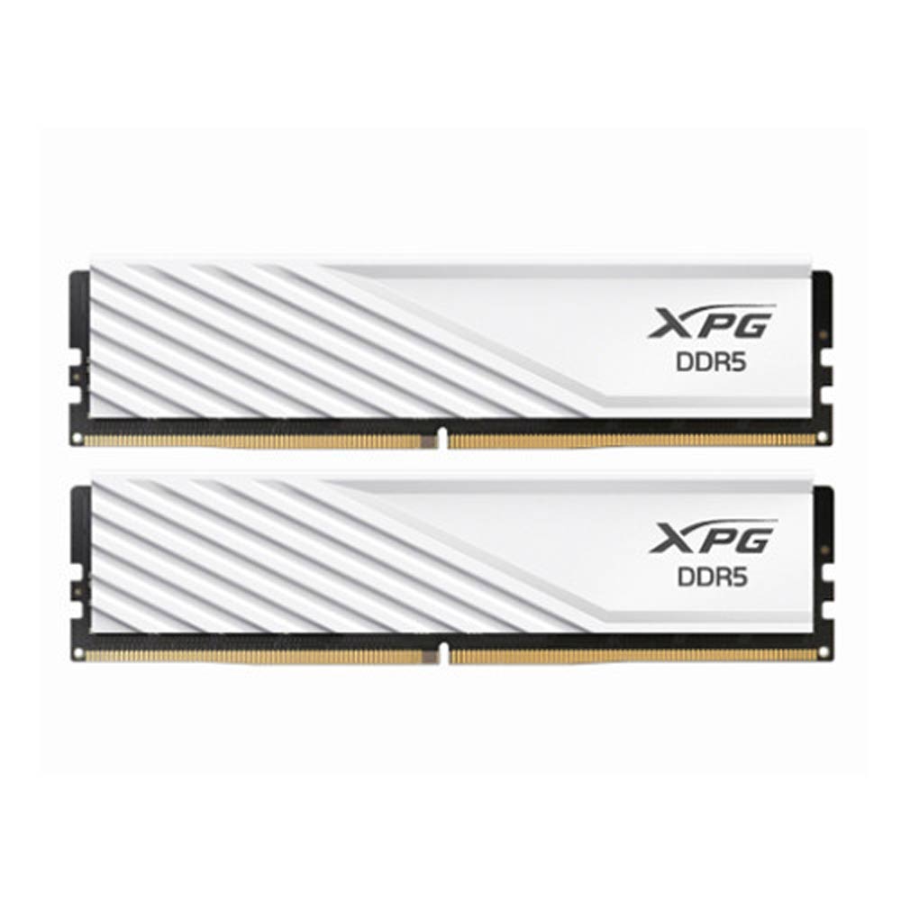 Ram desktop Adata Lancer Blade White 32GB (2x16GB) DDR5 6000Mhz (AX5U6000C3616G-DTLABWH)