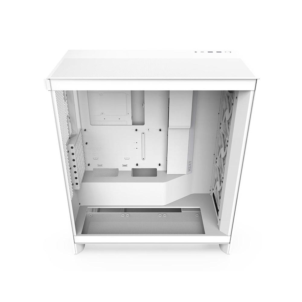 Vỏ máy tính NZXT H7 FLOW RGB ALL WHITE (2024)