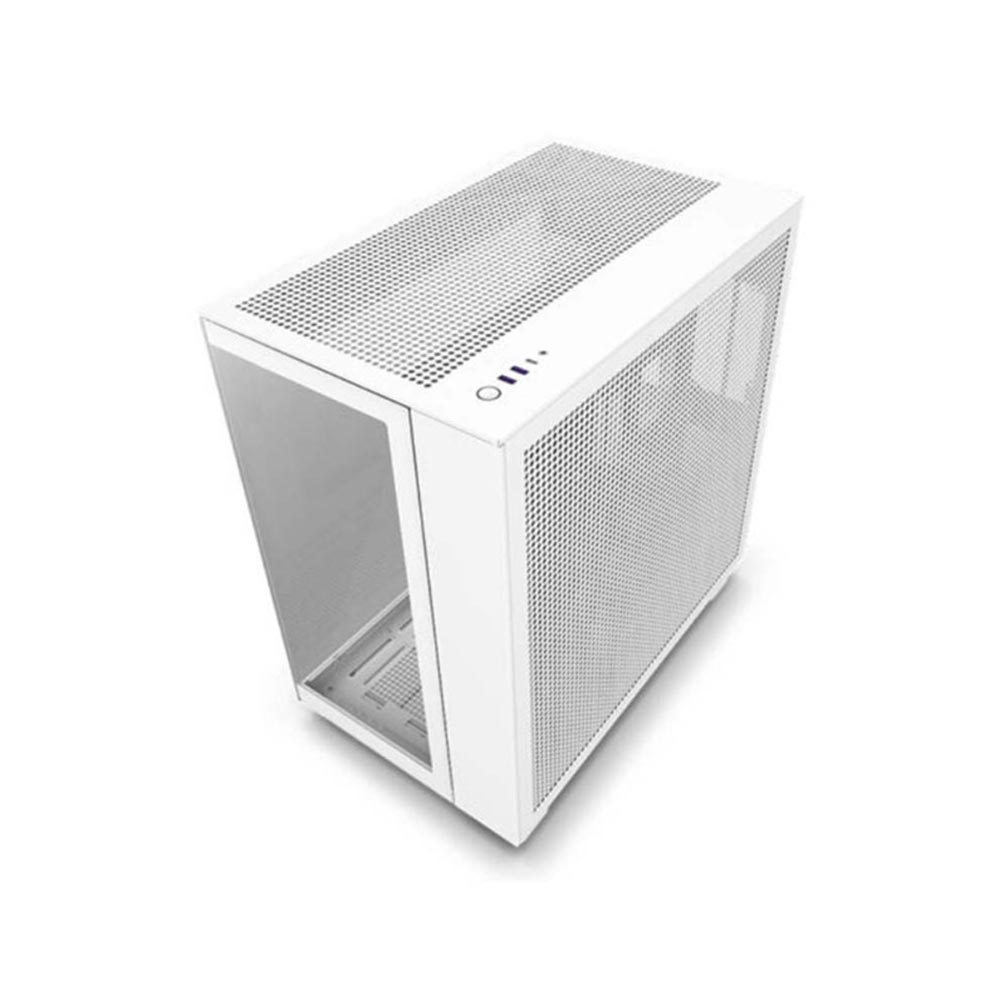 Vỏ máy tính NZXT H9 FLOW RGB PLUS ALL White (CM-H92FW-P1)