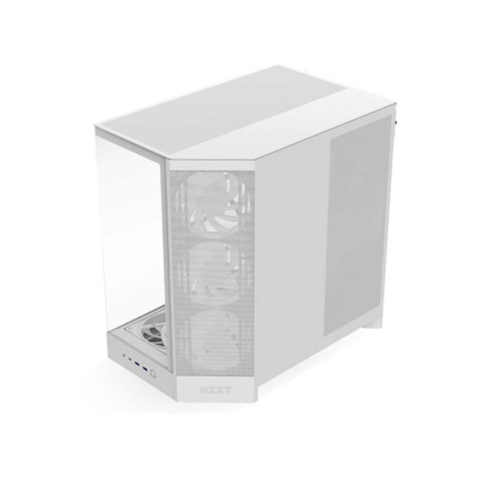 Vỏ máy tính NZXT H9 FLOW RGB PLUS ALL White (CM-H92FW-P1)