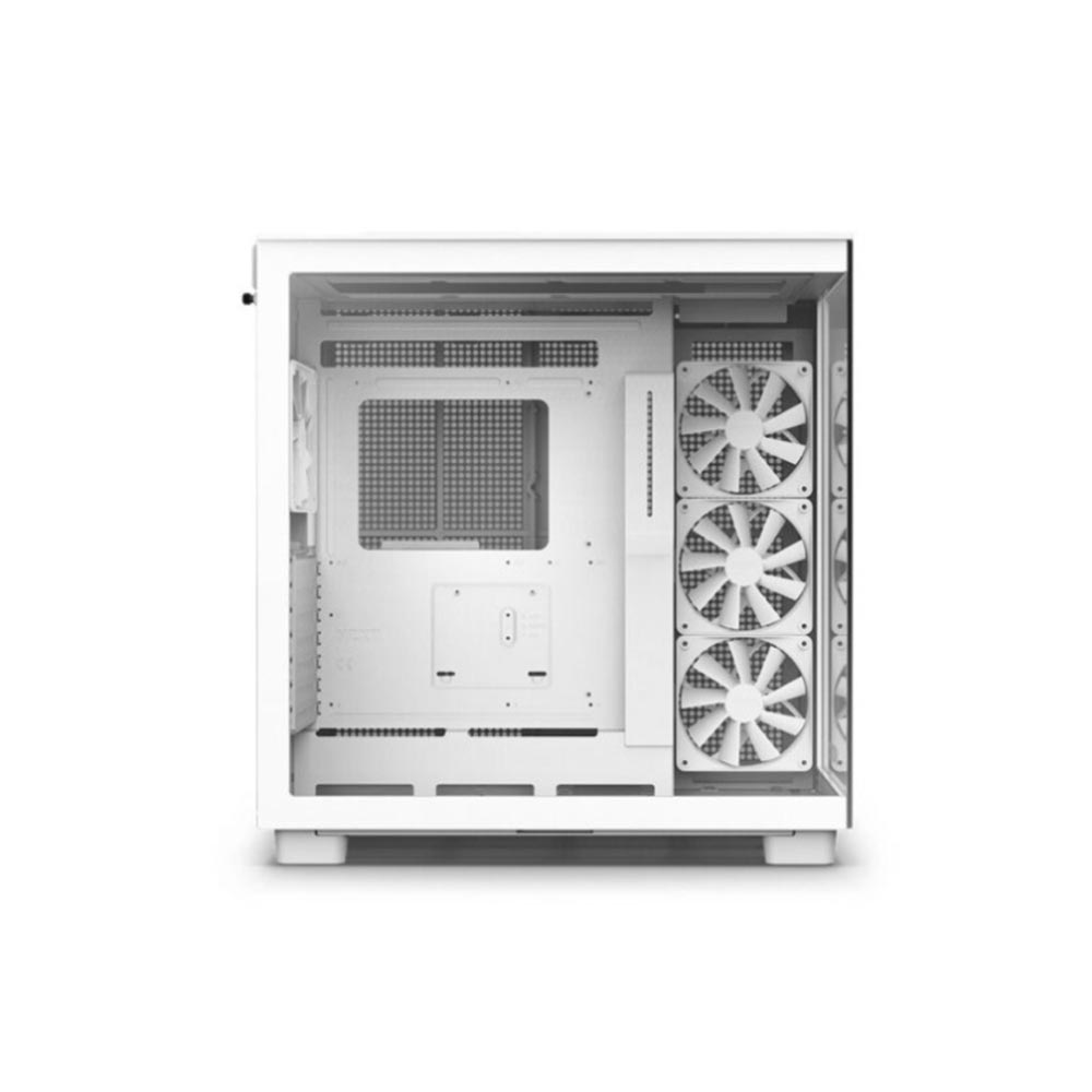 Vỏ máy tính NZXT H9 FLOW RGB ALL White (CM-H92FW-R1)