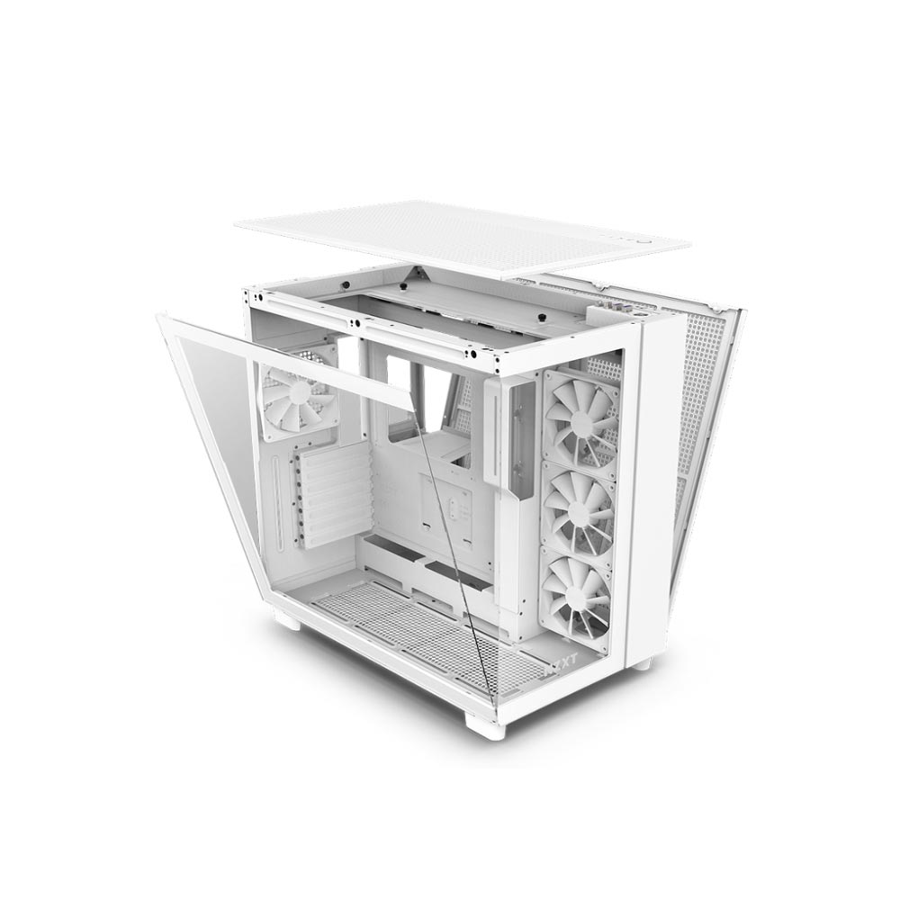 Vỏ máy tính NZXT H9 Flow White (CM-H91FW-01) 