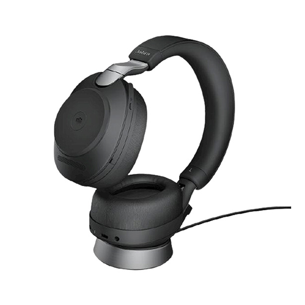 Tai nghe call center Jabra Evolve2 85 MS Stereo Stand (kèm đế sạc)