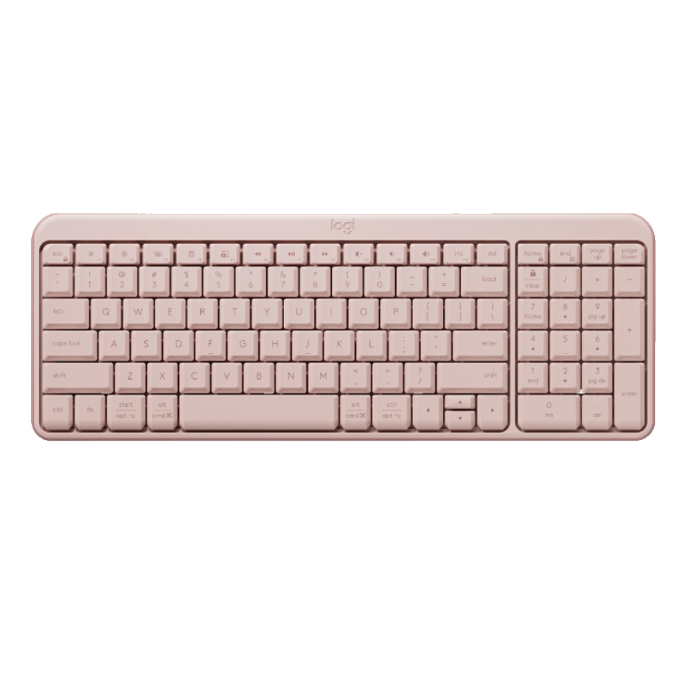 Bộ bàn phím chuột không dây Logitech MK250 (Bluetooth/ Hồng)