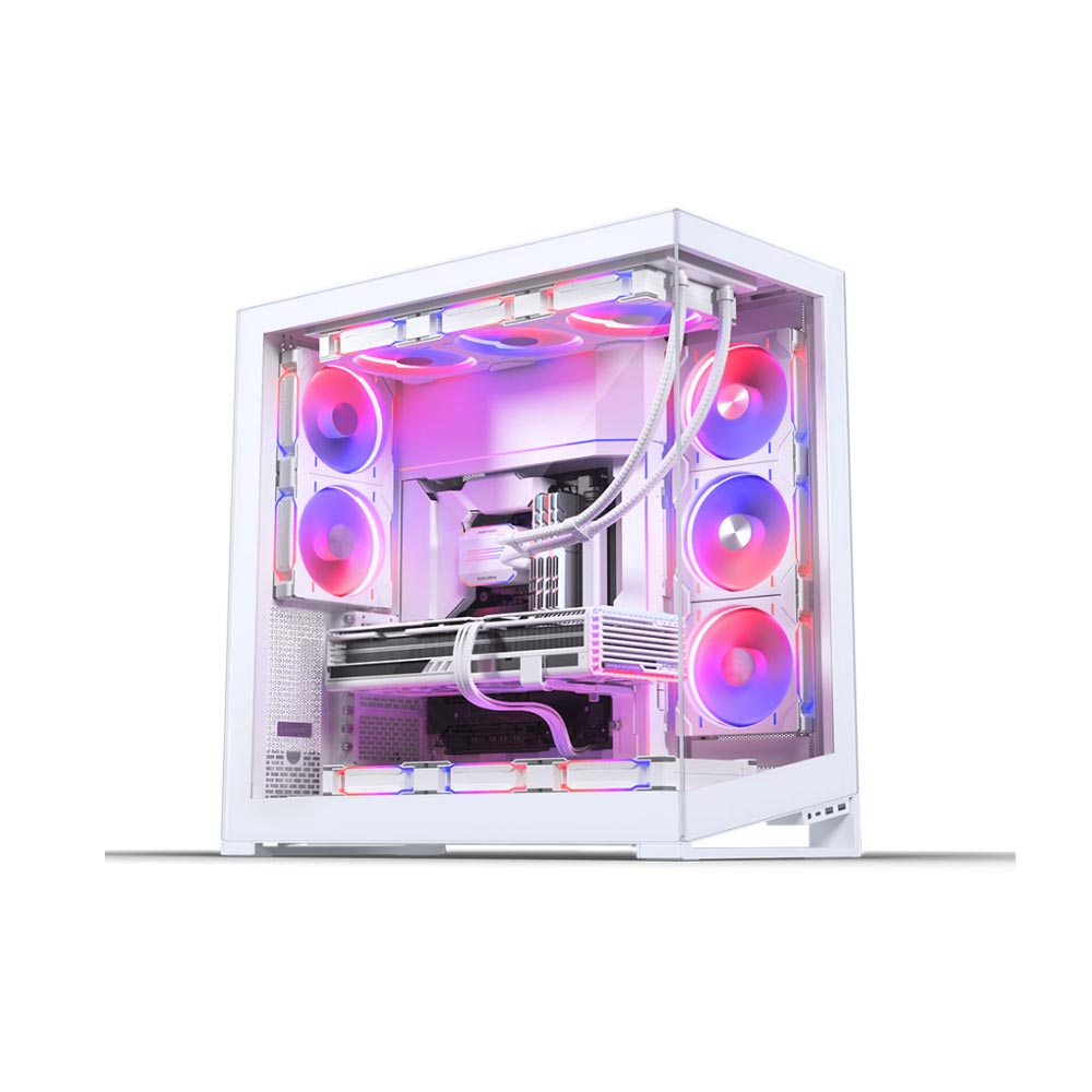 Vỏ máy tính PHANTEKS NV9 MKII, Tempered glass, DRGB, Matte White (Full Tower/ E-ATX/ Trắng)