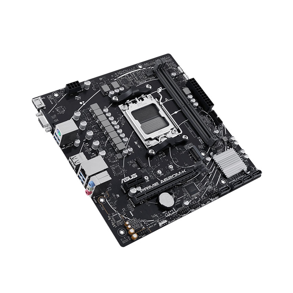 Mainboard Asus Prime A620M-K (AMD A620/ Socket AM5/ M-ATX/ DDR5)