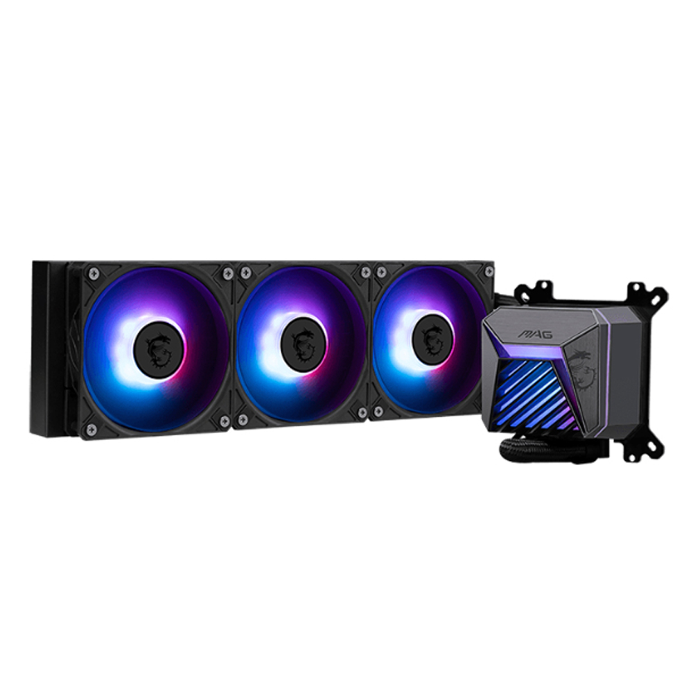 Tản nhiệt nước AIO MSI MAG CORELIQUID A15 360 – Màu Đen (LED ARGB)