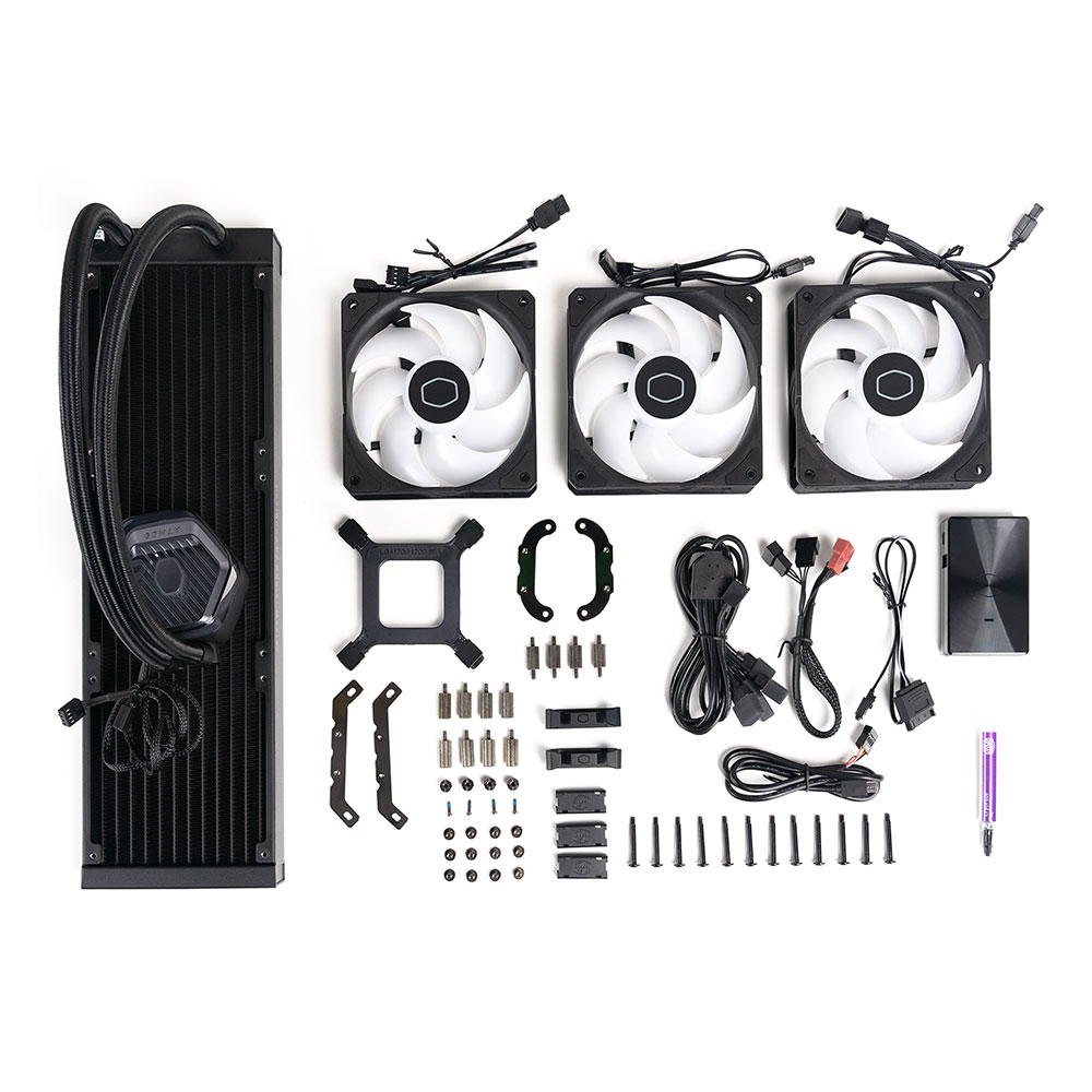 Tản nhiệt nước AIO Cooler Master MasterLiquid 360 Atmos Stealth