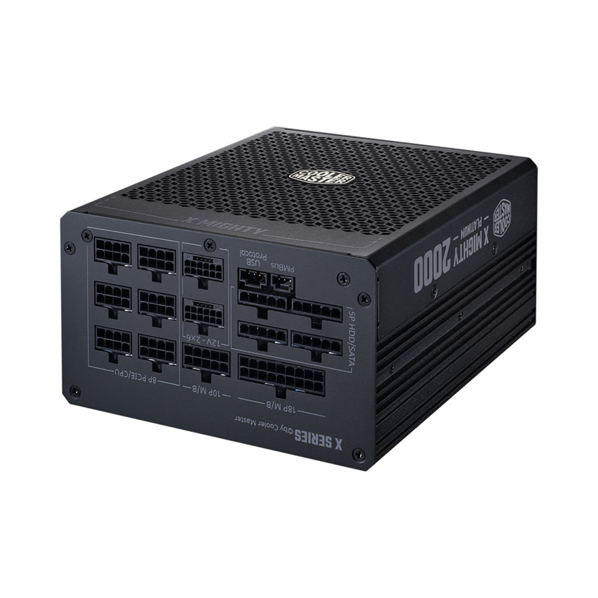 Nguồn máy tính Cooler Master X Mighty Platinum 2000W (80 Plus Platinum/ Full-Modular)
