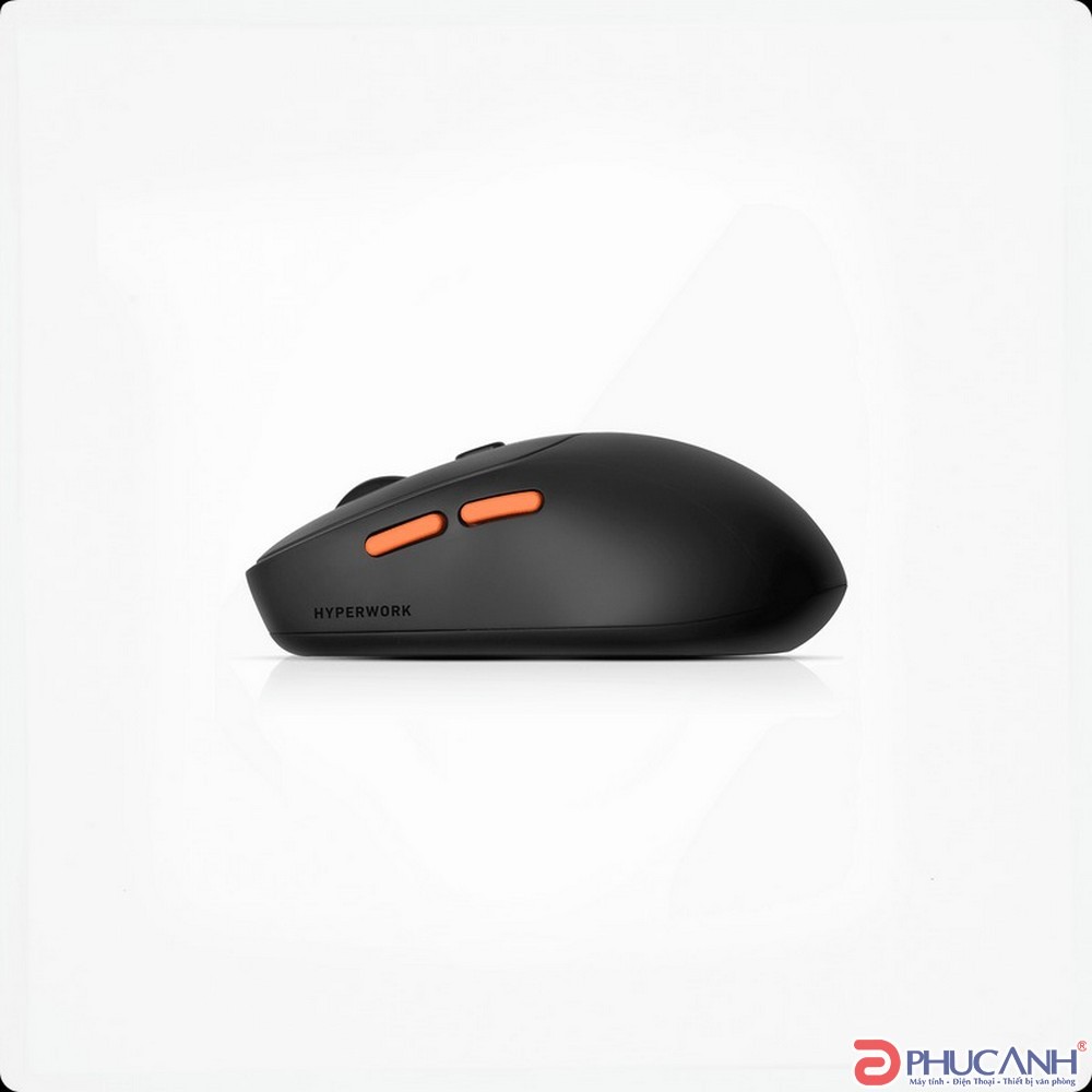Chuột không dây HyperWork Silentium Mini HPW-MS01M-BLK Đen 