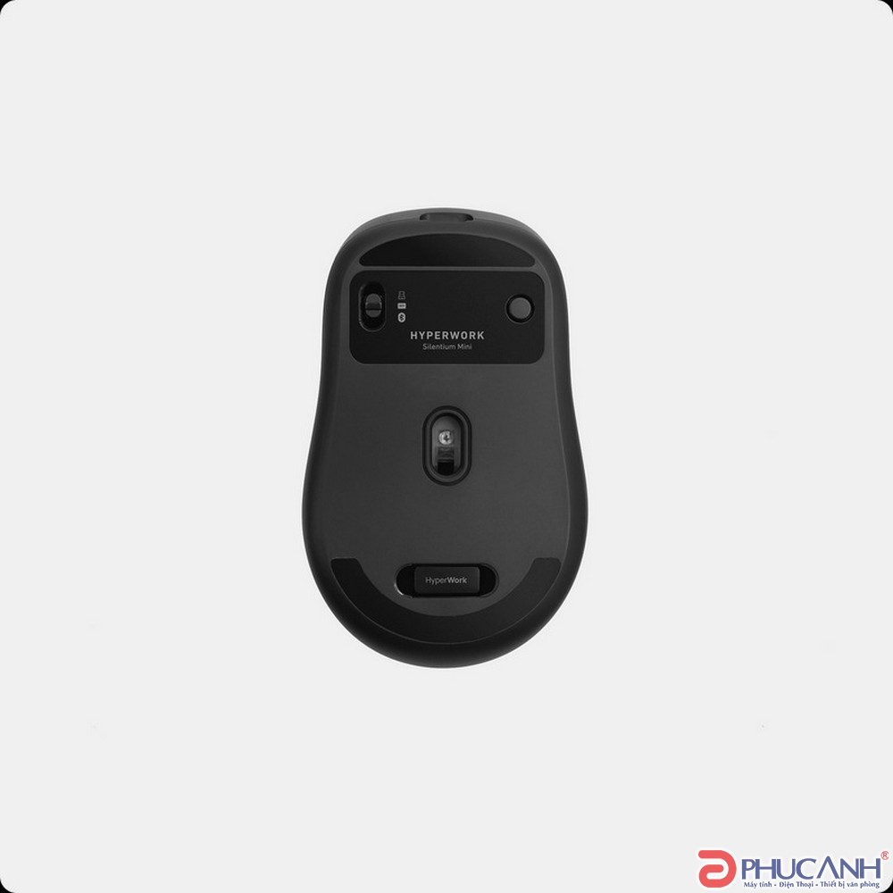 Chuột không dây HyperWork Silentium Mini HPW-MS01M-BLK Đen 