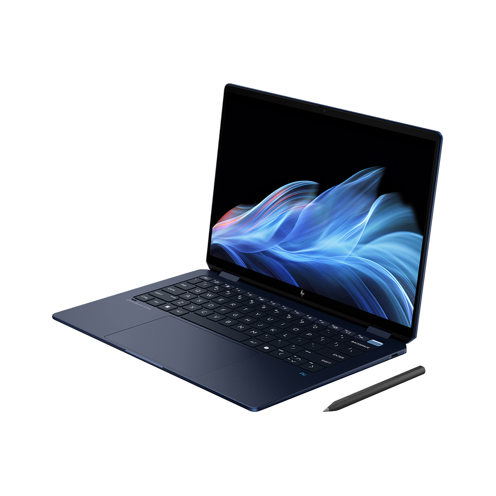 Laptop HP OmniBook UF X360 14-FH0097TU BZ7S3PA (Ultra 7 258V/ 32GB/ 1TB SSD/ 14 inch 2.8K Touch/ 120Hz/ Win 11/ Office/ Xanh/ Vỏ nhôm)