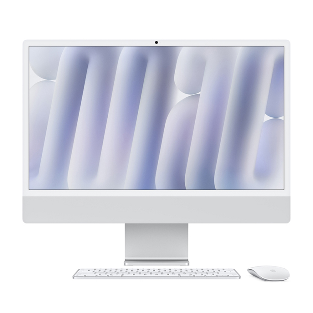 Máy tính AIO Apple IMAC M4 MWUV3SA/A (10 Core CPU/ 10 core GPU/ 16GB/ 512GB SSD/ 24inch/ Mac OS/ Silver)