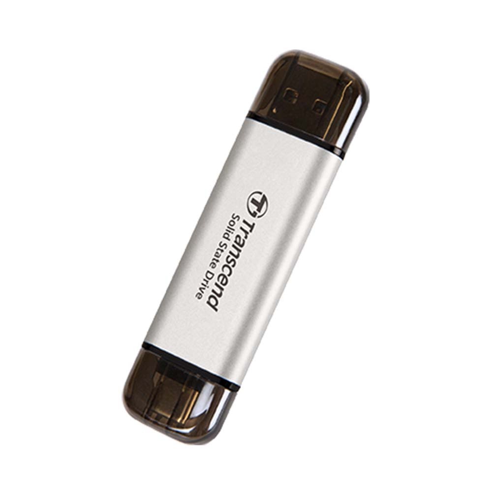 Ổ cứng di động SSD Transcend 512Gb TS512GESD310P (Type-C và USB3.2/ 1050Mb/s/ 950Mb/s/ Hồng)