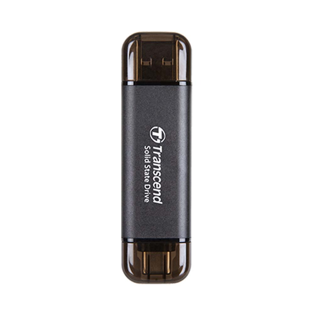 Ổ cứng di động SSD Transcend 512Gb TS512GESD310P (Type-C và USB3.2/ 1050Mb/s/ 950Mb/s/ Hồng)