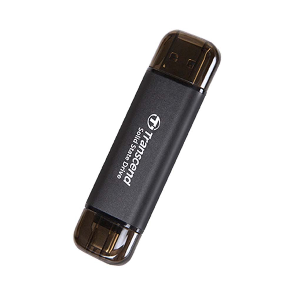 Ổ cứng di động SSD Transcend 512Gb TS512GESD310P (Type-C và USB3.2/ 1050Mb/s/ 950Mb/s/ Hồng)