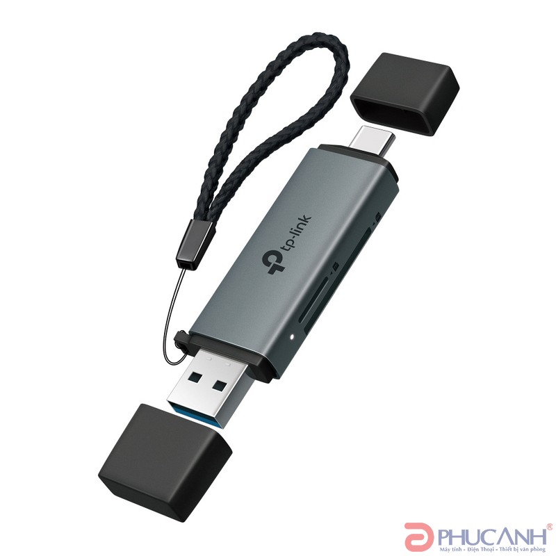Đầu đọc thẻ TP-Link USB 3.0 Type-C&A cho thẻ SD và microSD 3.0