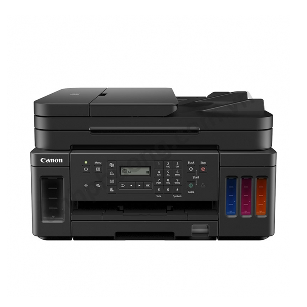 Máy in phun màu Canon PIXMA G7070 (A4/A5/ In/ Copy/ Scan/ Đảo mặt/ USB/ LAN/ WIFI)