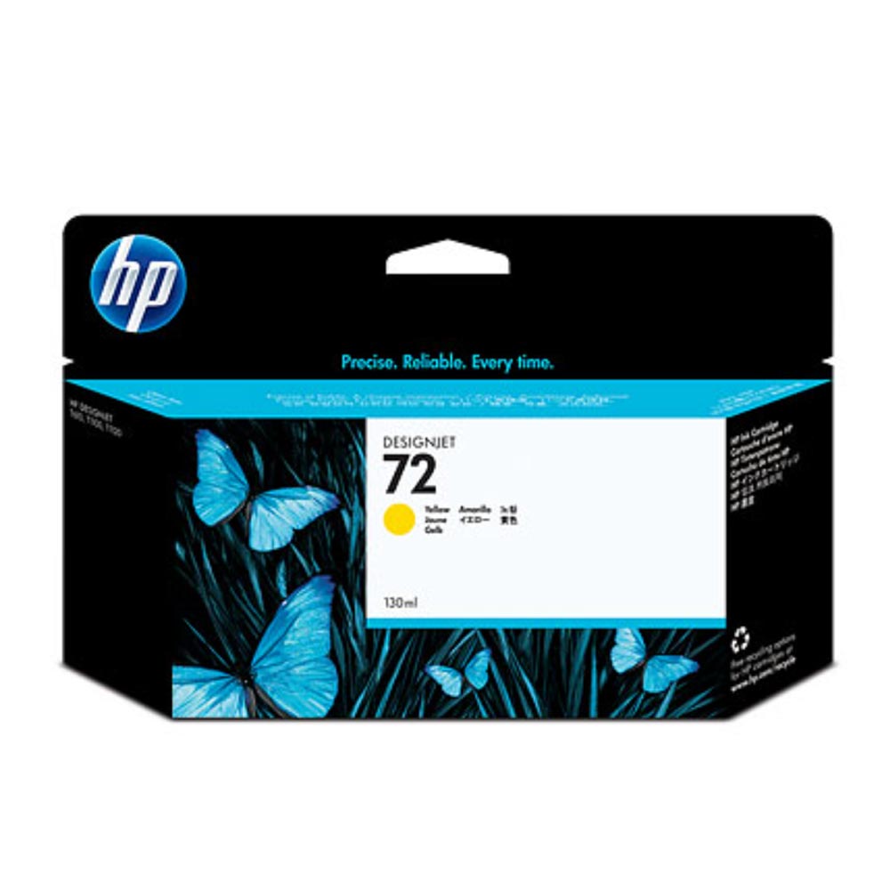 Mực in phun HP 72 Yellow C9373A (Dùng cho máy HP DesignJet T610/T1100/1200/T1300/T790/T795/T1708)