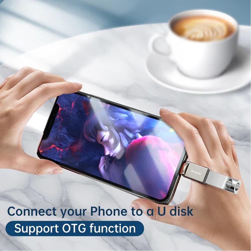 Đầu chuyển OTG Mcdodo OT-8600 USB-A 3.0 sang Lightning