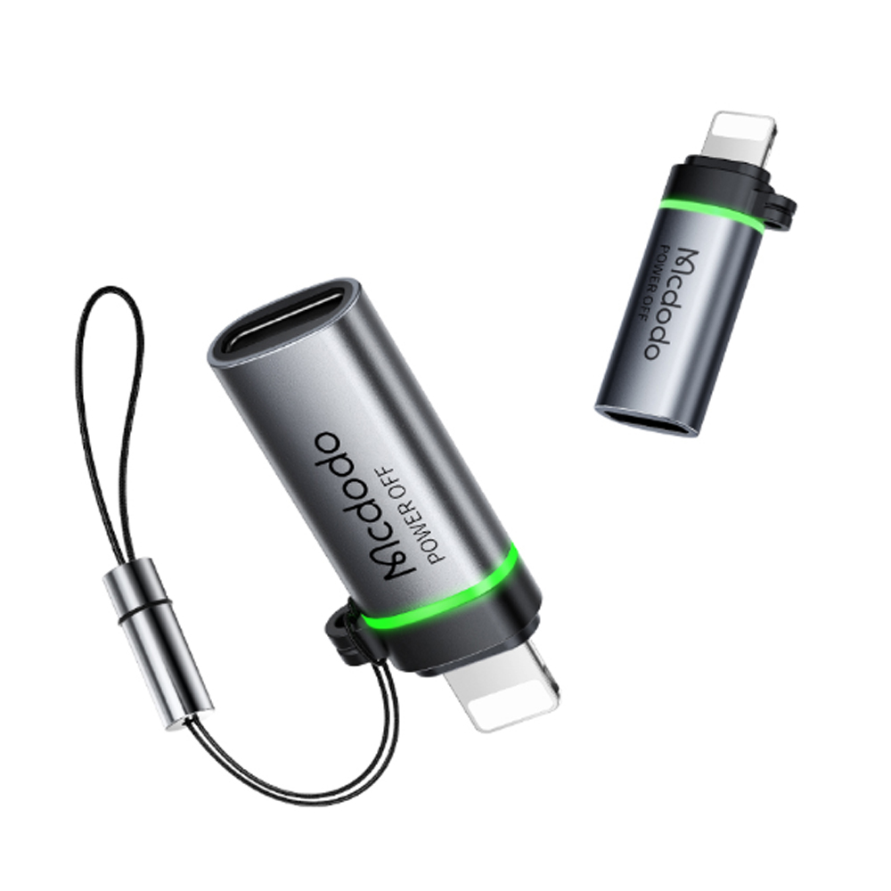 Đầu chuyển Mcdodo OT-2590 type-C sang Lightning (tự động ngắt nguồn)