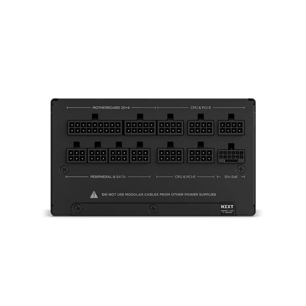 Nguồn máy tính NZXT C1200 BLACK ATX 3.1 (1200W/ 80 Plus Gold/ Full-Modular/ ATX/ Đen)