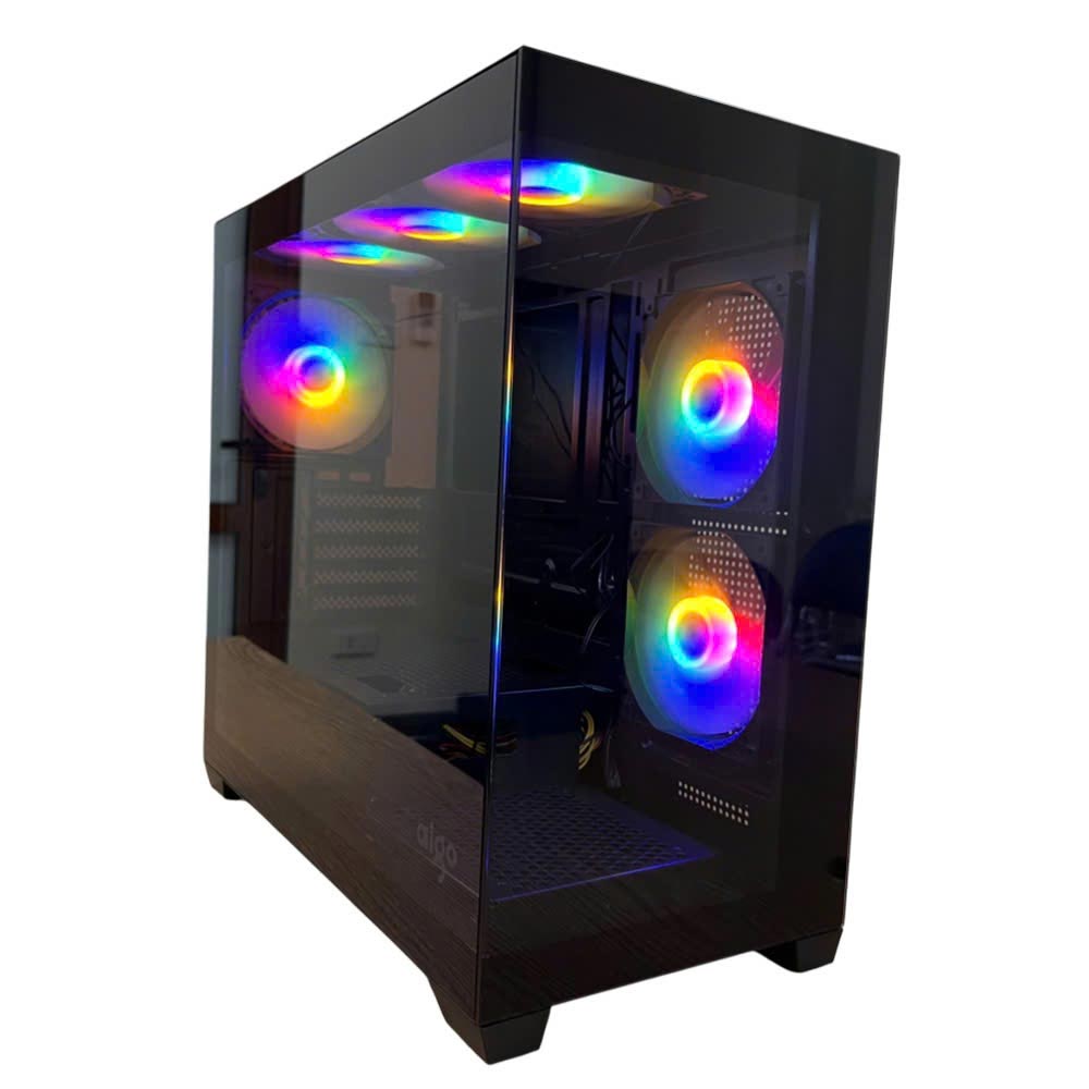 Vỏ máy tính Aigo C218M (MATX - 6 Fan RGB)
