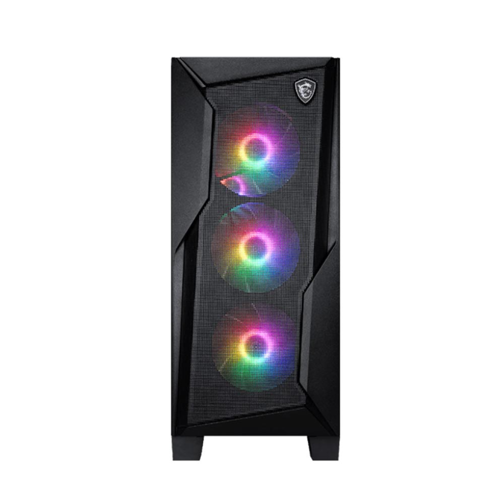 Vỏ máy tính MSI MAG FORGE 130A AIRFLOW ( ATX - 4 Fan RGB) 