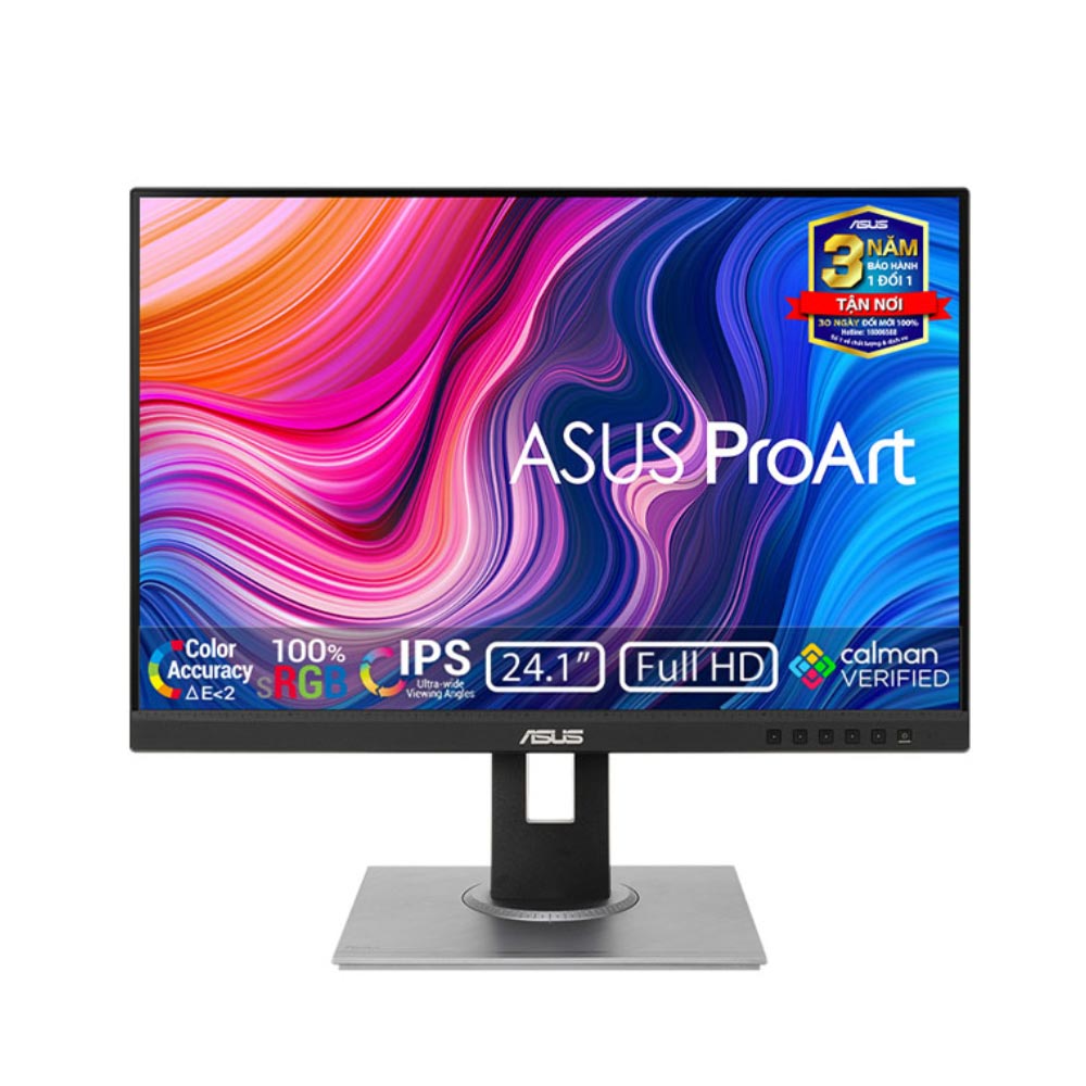 Màn hình đồ họa Asus ProArt PA248QFV (24nch/ Full HD+/ 5ms/ 100HZ/ 350cd/m2/ IPS/ Loa)
