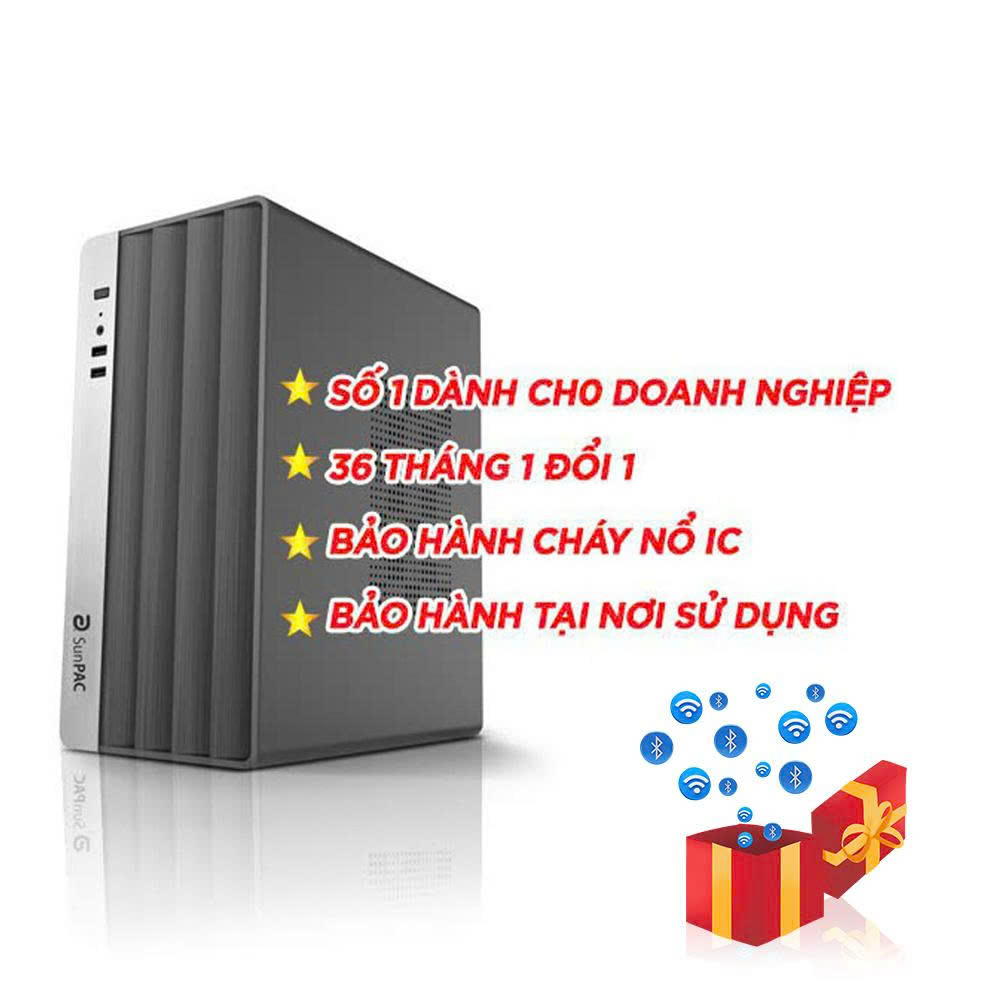 PC Sunpac Gen13 I5134-16S1T (I5 13400/ Intel H610/ 16GB/ 1TB SSD/ NoOS/ 3Y)