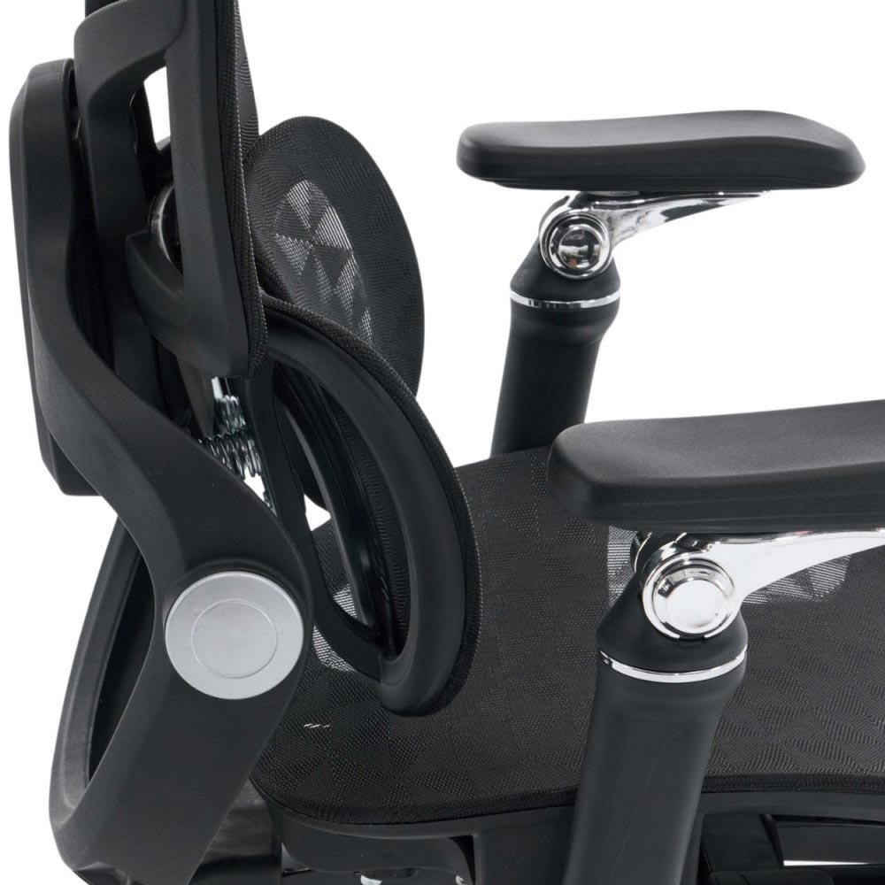 Ghế công thái học E-Dra EEC227 Black 