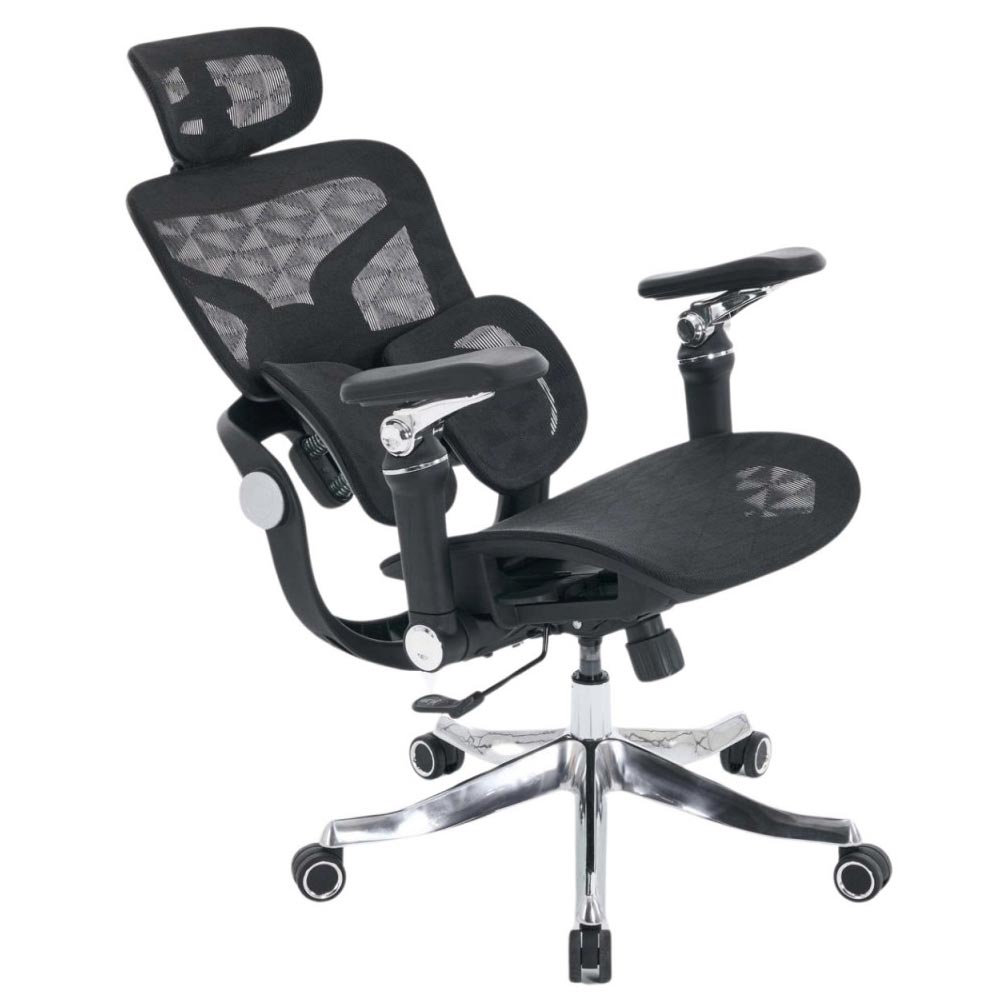 Ghế công thái học E-Dra EEC227 Black 
