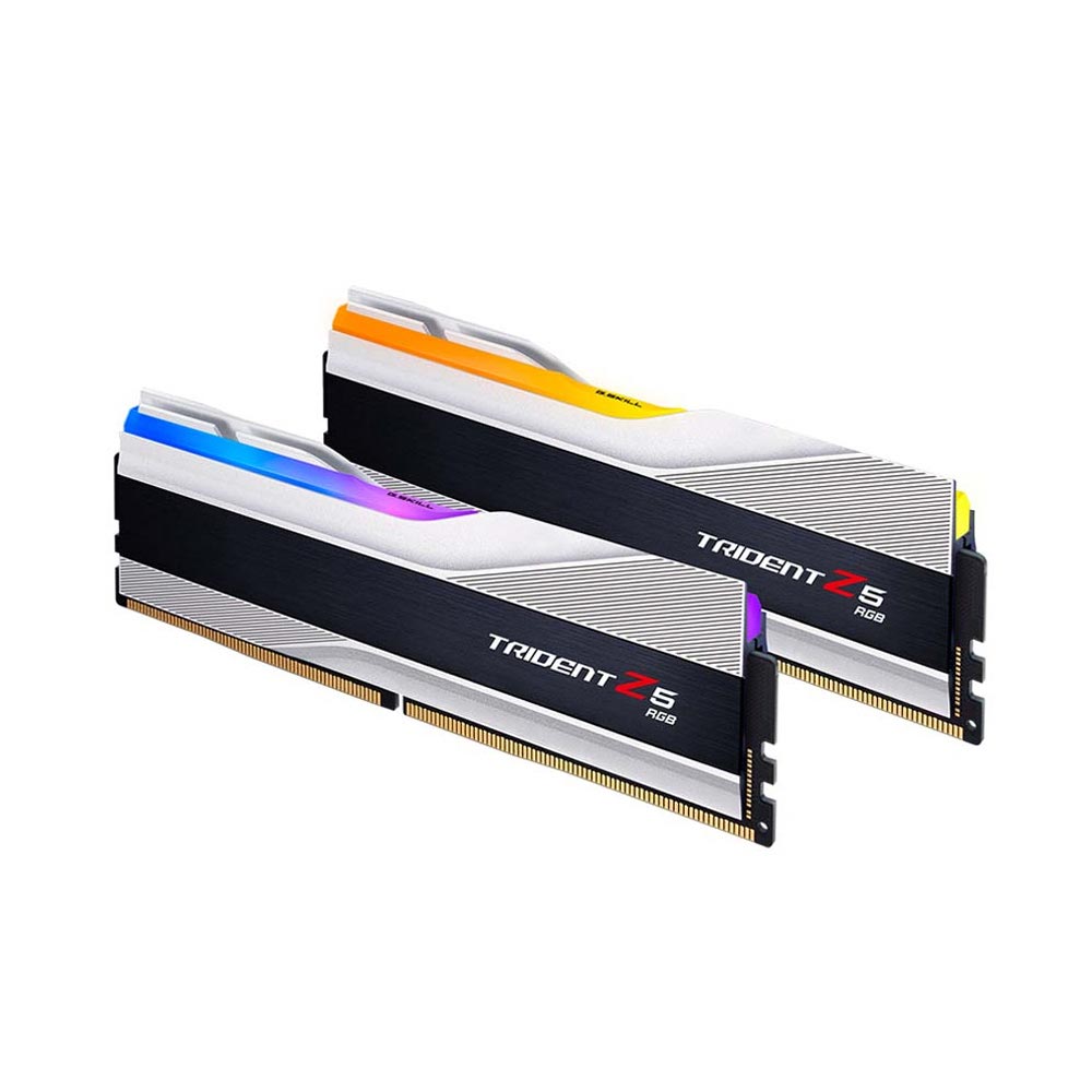 Ram PC GSKill TRIDENT Z5 RGB 64GB (2X32GB) DDR5 6000 Mhz White (F5-6000J3636F32GX2-TZ5RW)