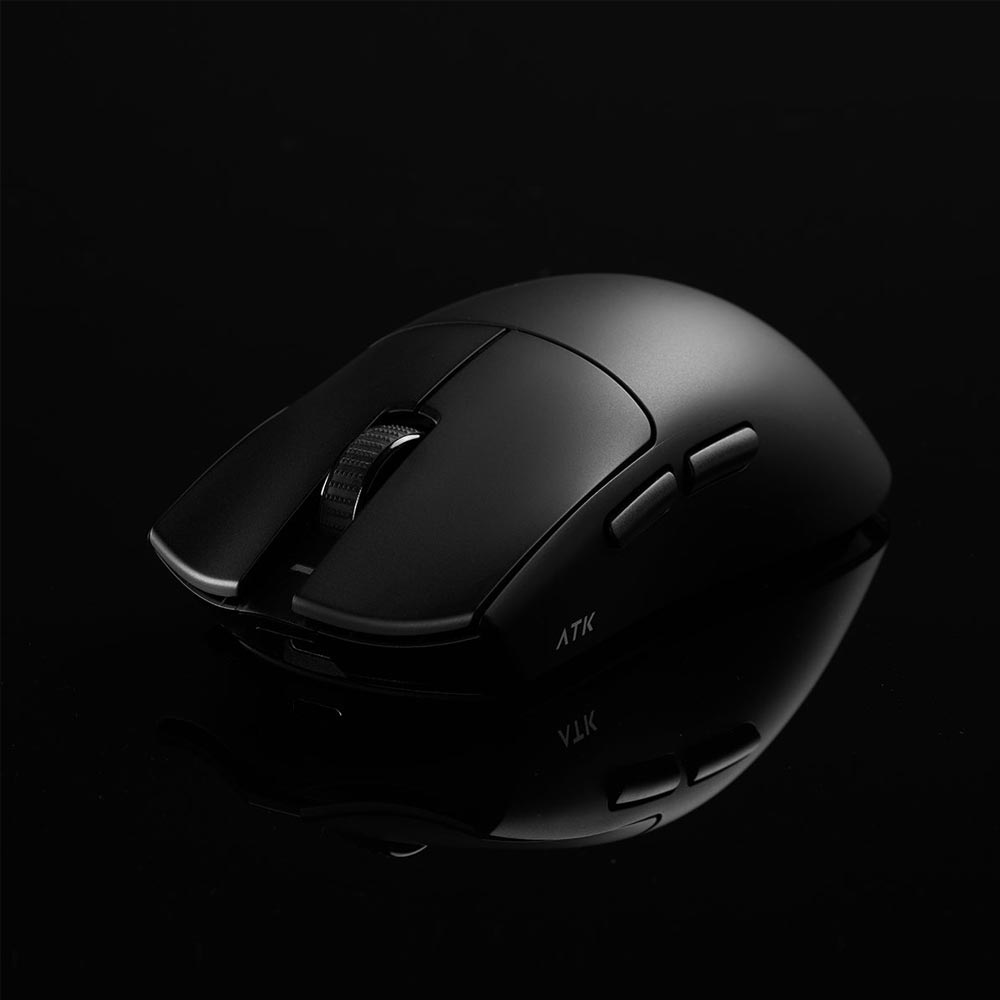 Chuột Gaming không dây ATK X1 Tri-mode Black (Bluetooth/Wireless/ Pin sạc)