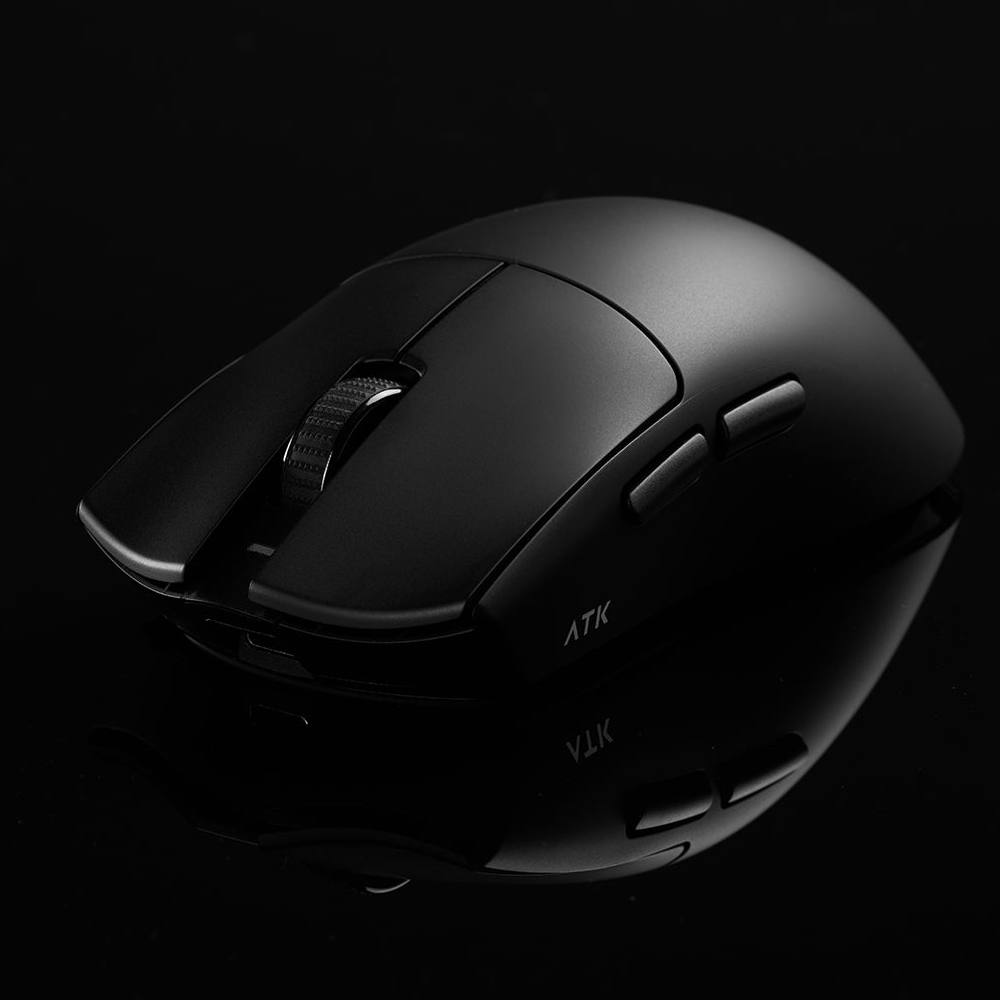 Chuột Gaming không dây ATK X1 PRO MAX Tri-mode Black (Bluetooth/Wireless/ Pin sạc)