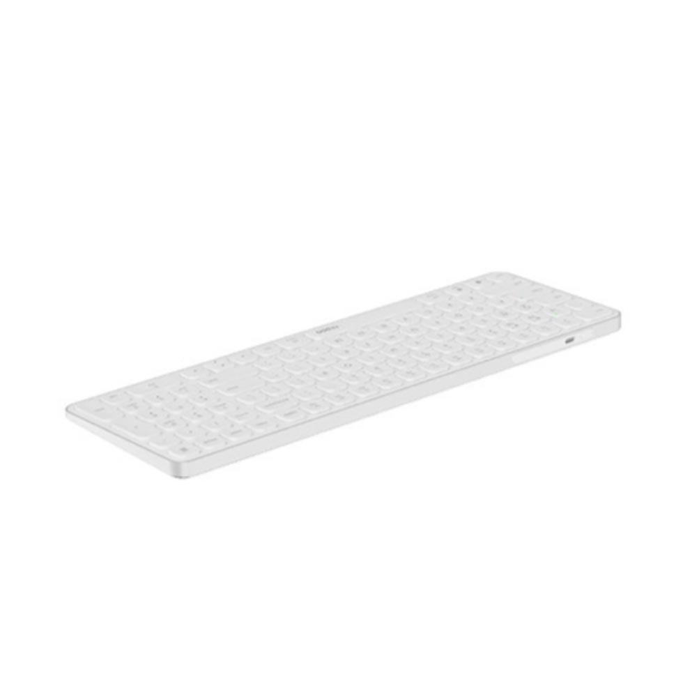 Bàn phím không dây Rapoo E9350L Màu trắng (Bluetooth/Wireless/ Pin sạc)