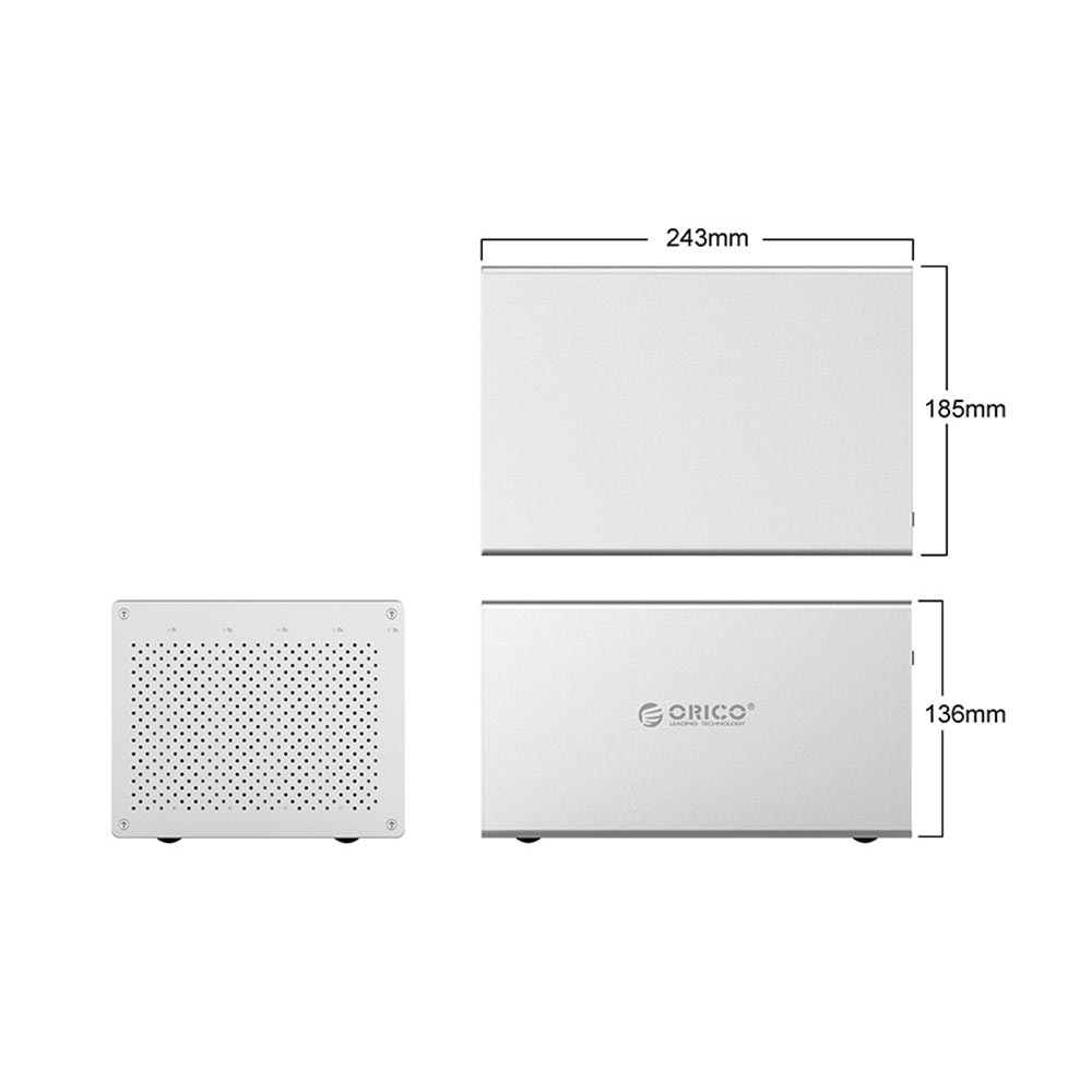 Hộp đựng ổ cứng Orico WS500U3 3.5Inch USB3.0 (5 khe cắm SATA 3 )