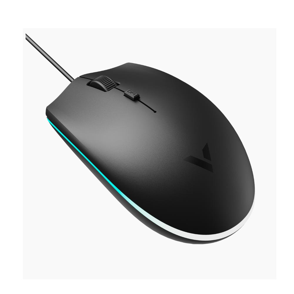 Chuột Gaming Rapoo V11S Black (LED RGB)