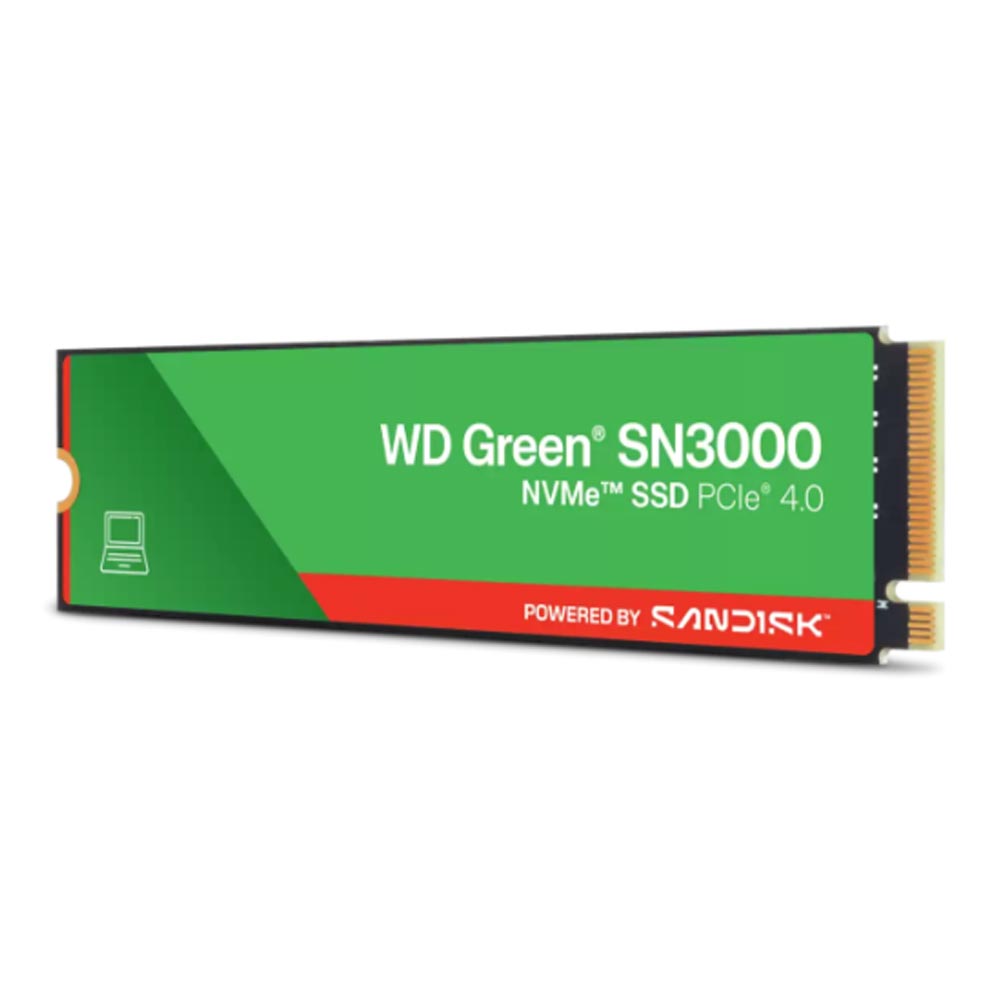 Ổ SSD Sandisk Green SN3000 WDS200T5G0E 2TB (NVMe PCIe/ Gen4x4 M2.2280/ 5000MB/s/ 4100MB/s)