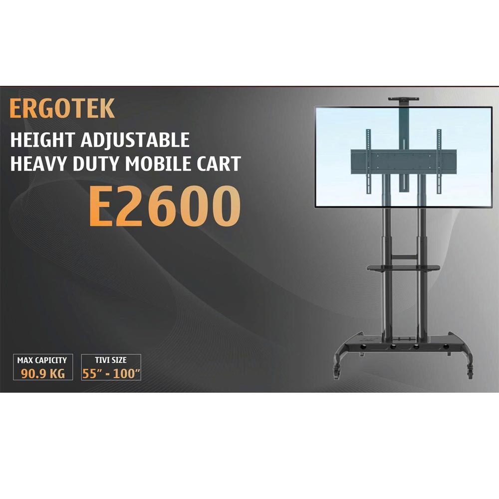 Giá treo Tivi di động Ergotek E2600 (55 – 100 Inch)