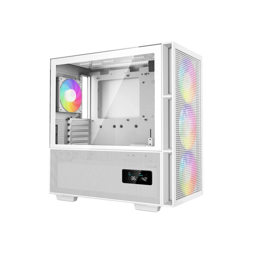 Vỏ máy tính Deepcool CH560 DIGITAL WH Mid-tower ATX ARGB - White