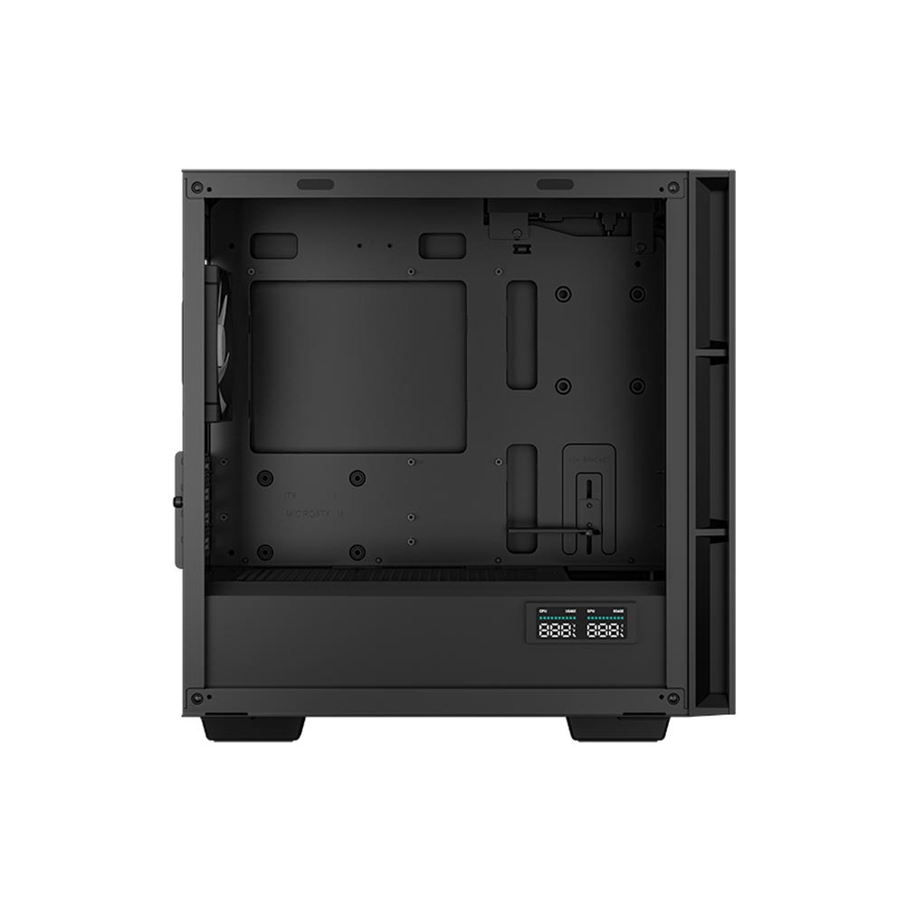 Vỏ máy tính Deepcool CH360 DIGITAL Mid-tower mATX ARGB - Black