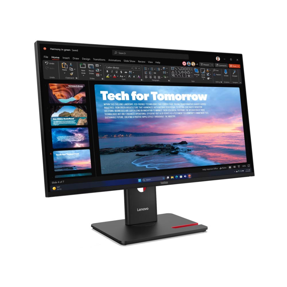 Màn hình đồ họa Lenovo Think Vision T27QD-40 64AAGAR2VN (27Inch/ 2K/ 4ms/ 120Hz/ 350cd/m2/ IPS/ 3Y)