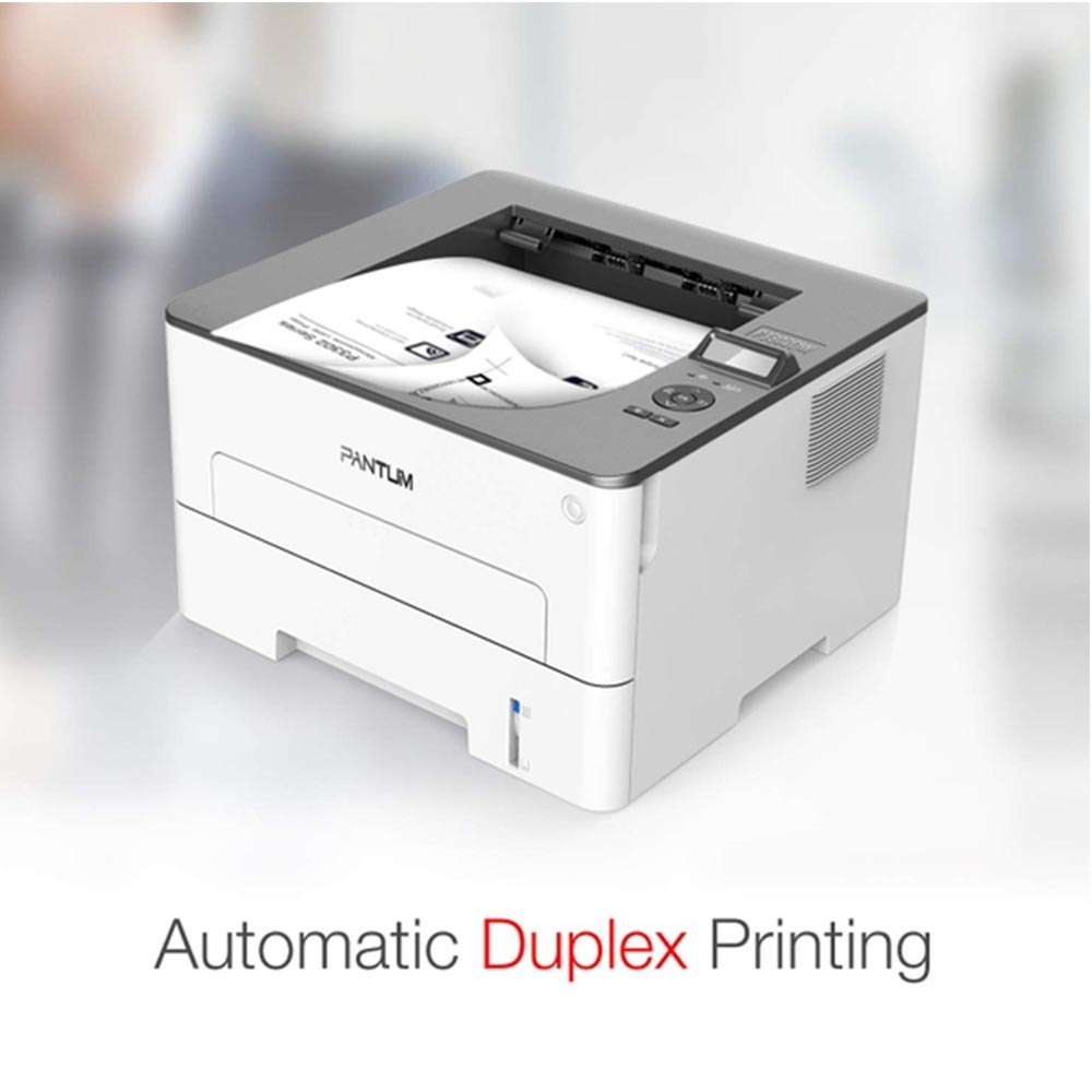 Máy in laser đen trắng PANTUM P3302DW (A4/A5/ Đảo mặt/ USB/ LAN/ WIFI)
